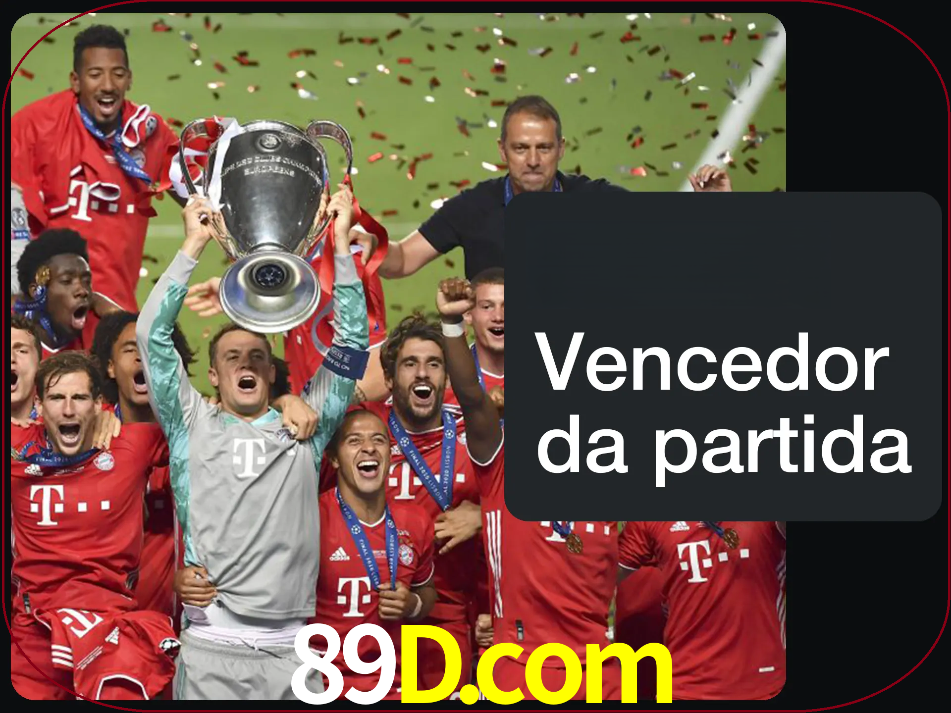 Aposte no vencedor e ganhe uma grande quantia de dinheiro.